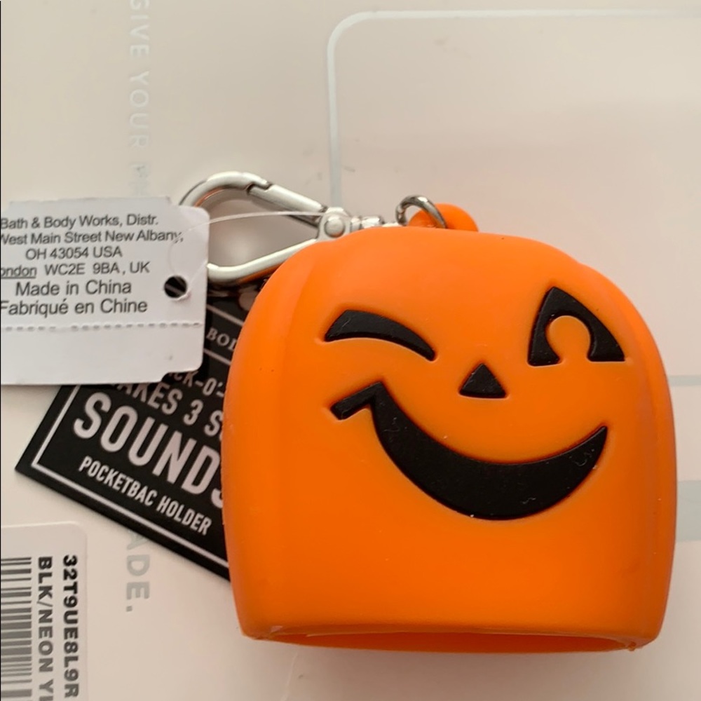 💥Bath and Body Works Pumpkin Pocketback Holder